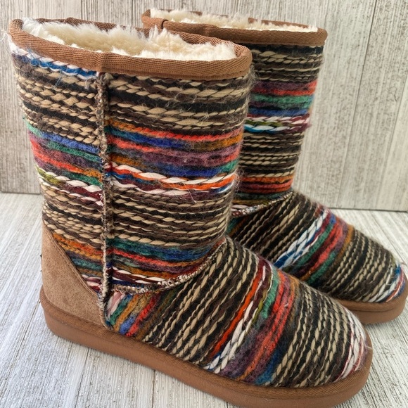 Lamo -  Juarez Chestnut Multicolor Women's Winter Boots size 6 - Picture 6 of 7